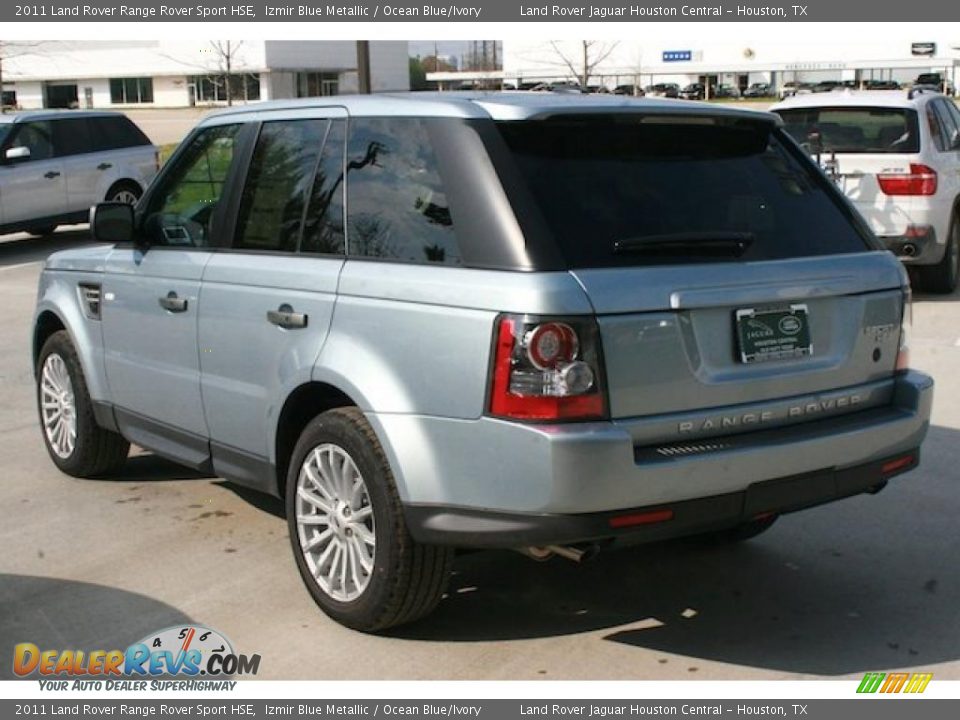 2011 Land Rover Range Rover Sport HSE Izmir Blue Metallic / Ocean Blue/Ivory Photo #6