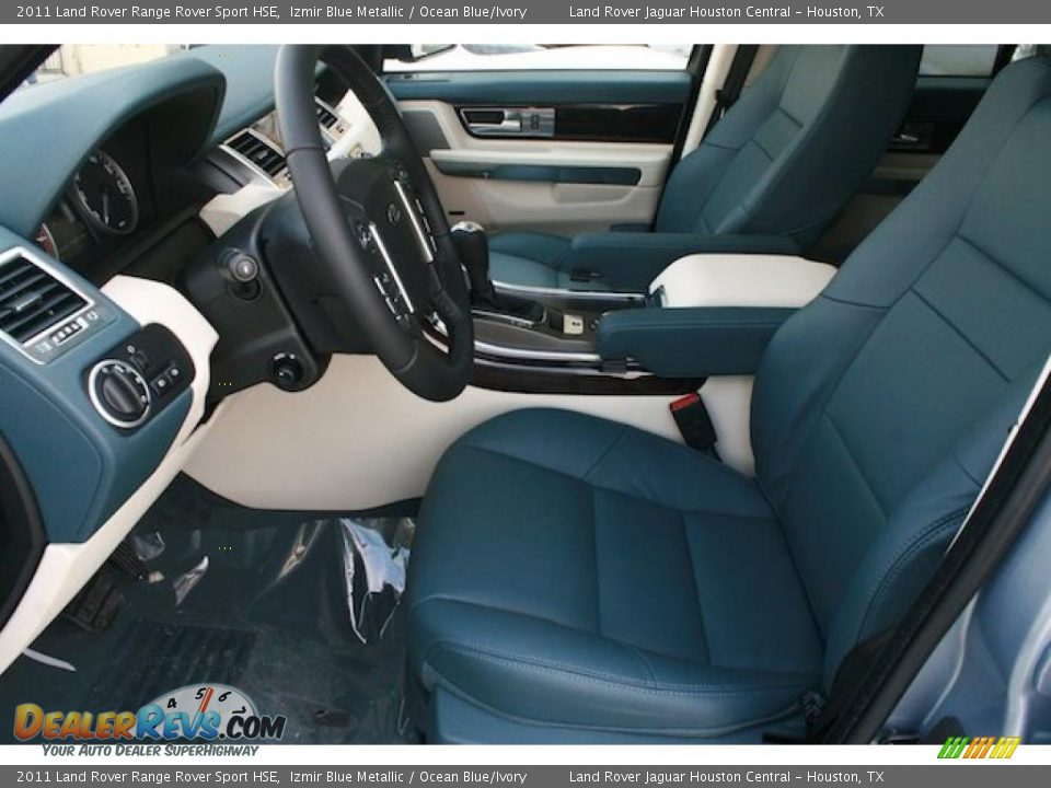 Ocean Blue/Ivory Interior - 2011 Land Rover Range Rover Sport HSE Photo #9