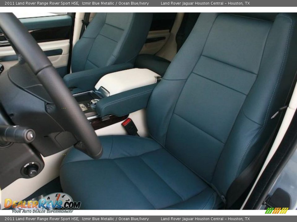 Ocean Blue/Ivory Interior - 2011 Land Rover Range Rover Sport HSE Photo #12