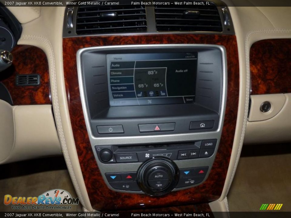 Controls of 2007 Jaguar XK XK8 Convertible Photo #21