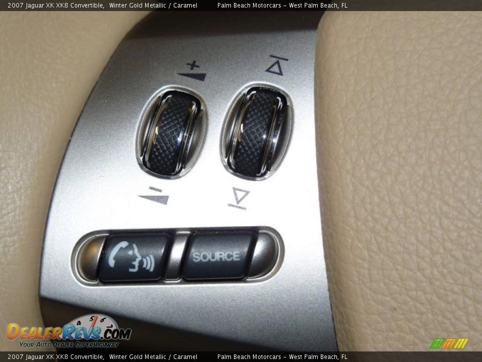 Controls of 2007 Jaguar XK XK8 Convertible Photo #23