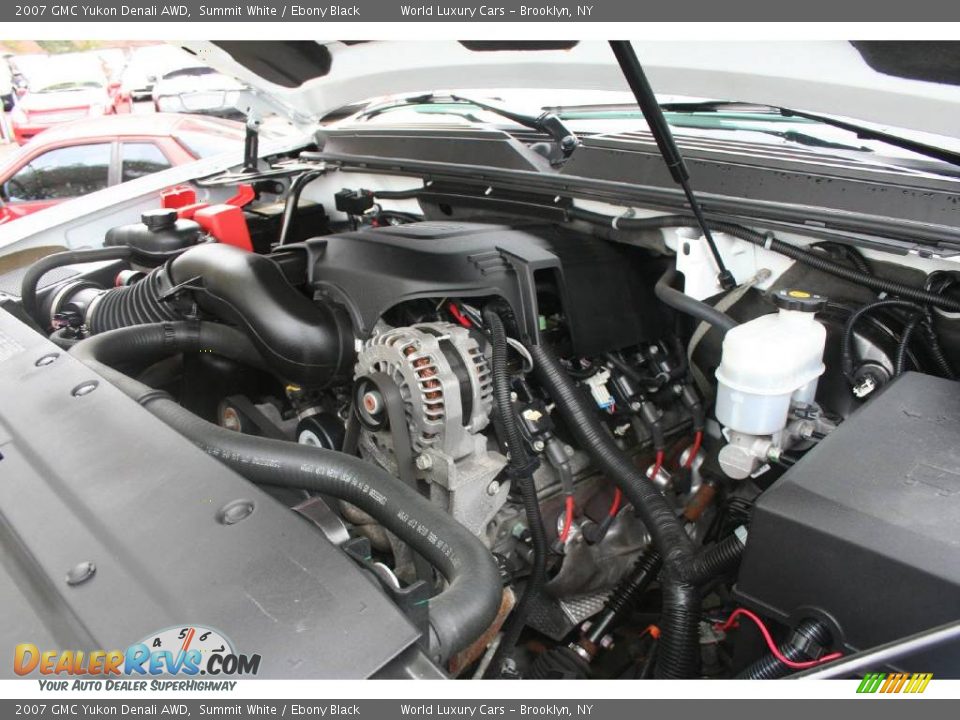 2007 GMC Yukon Denali AWD Summit White / Ebony Black Photo #18