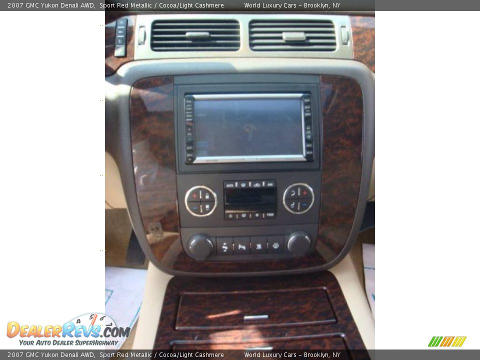 2007 GMC Yukon Denali AWD Sport Red Metallic / Cocoa/Light Cashmere Photo #12