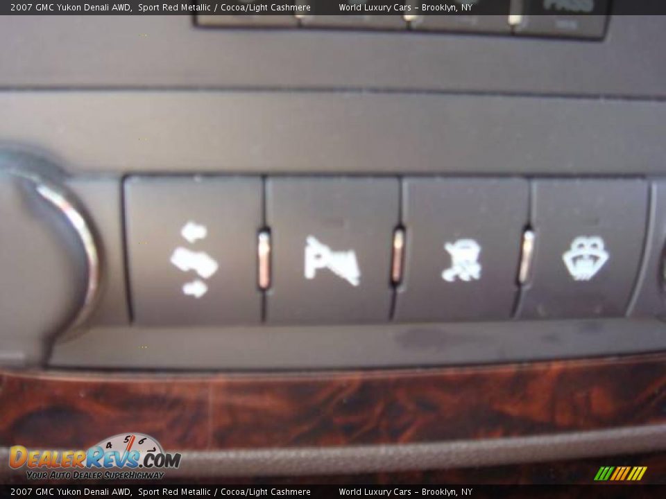 2007 GMC Yukon Denali AWD Sport Red Metallic / Cocoa/Light Cashmere Photo #13
