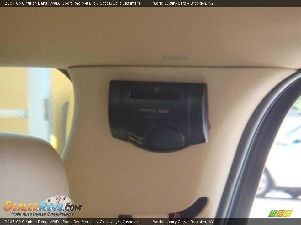 2007 GMC Yukon Denali AWD Sport Red Metallic / Cocoa/Light Cashmere Photo #18