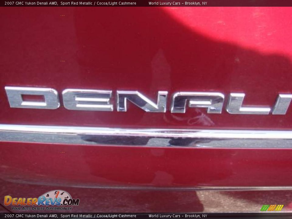 2007 GMC Yukon Denali AWD Sport Red Metallic / Cocoa/Light Cashmere Photo #21