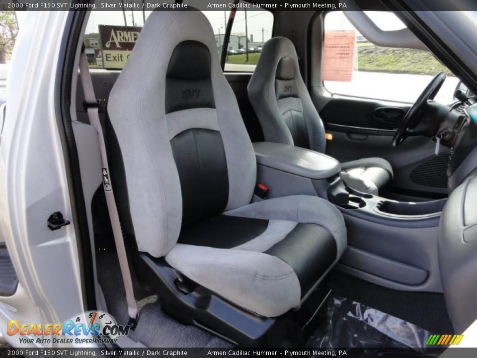 Dark Graphite Interior - 2000 Ford F150 SVT Lightning Photo #21