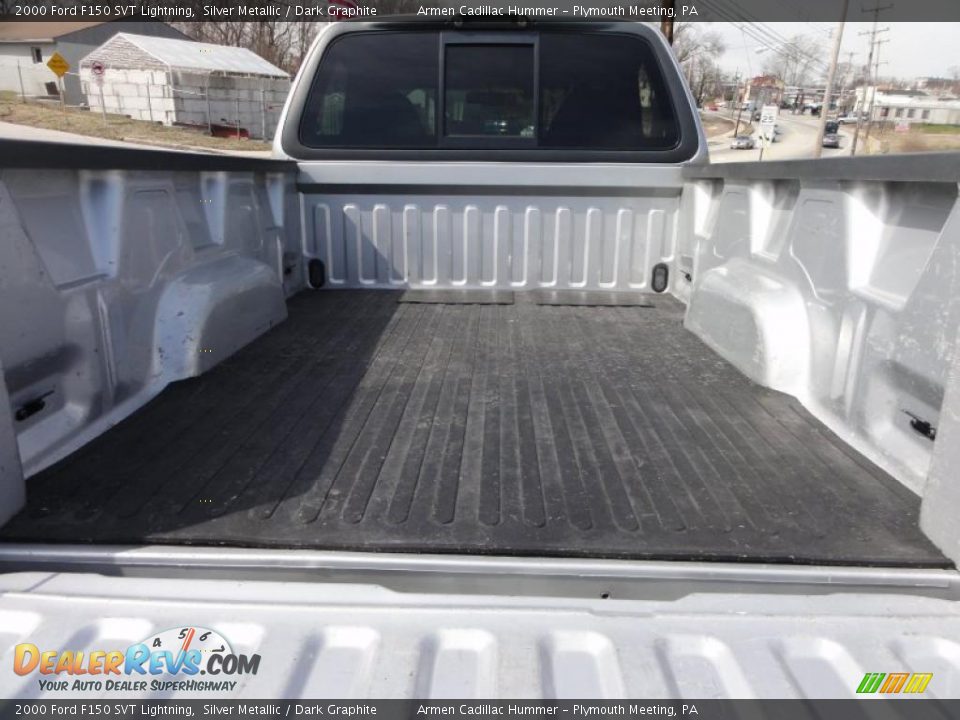 2000 Ford F150 SVT Lightning Silver Metallic / Dark Graphite Photo #23