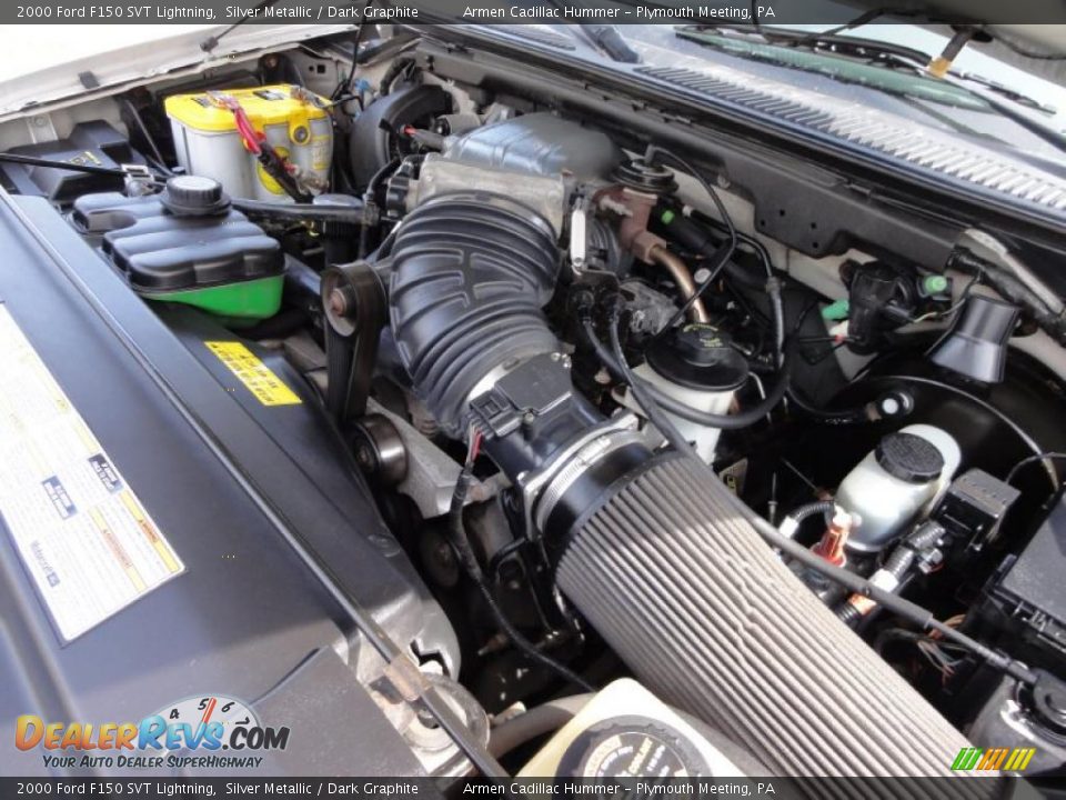 2000 Ford F150 SVT Lightning 5.4 Liter SVT Supercharged SOHC 16-Valve V8 Engine Photo #28