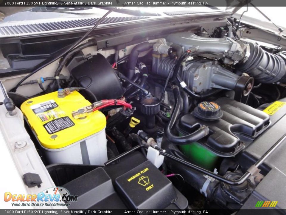 2000 Ford F150 SVT Lightning 5.4 Liter SVT Supercharged SOHC 16-Valve V8 Engine Photo #29