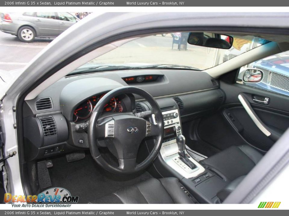 2006 Infiniti G 35 x Sedan Liquid Platinum Metallic / Graphite Photo #9