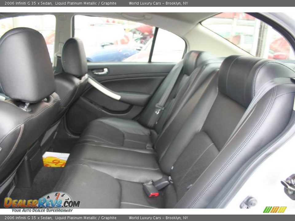 2006 Infiniti G 35 x Sedan Liquid Platinum Metallic / Graphite Photo #13