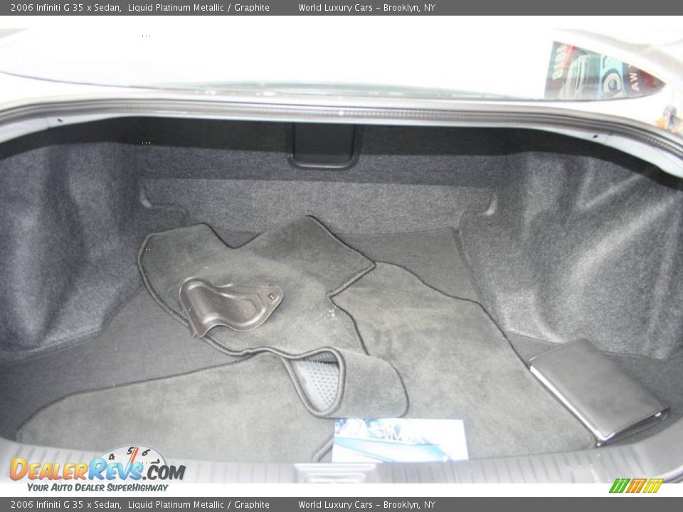 2006 Infiniti G 35 x Sedan Liquid Platinum Metallic / Graphite Photo #14
