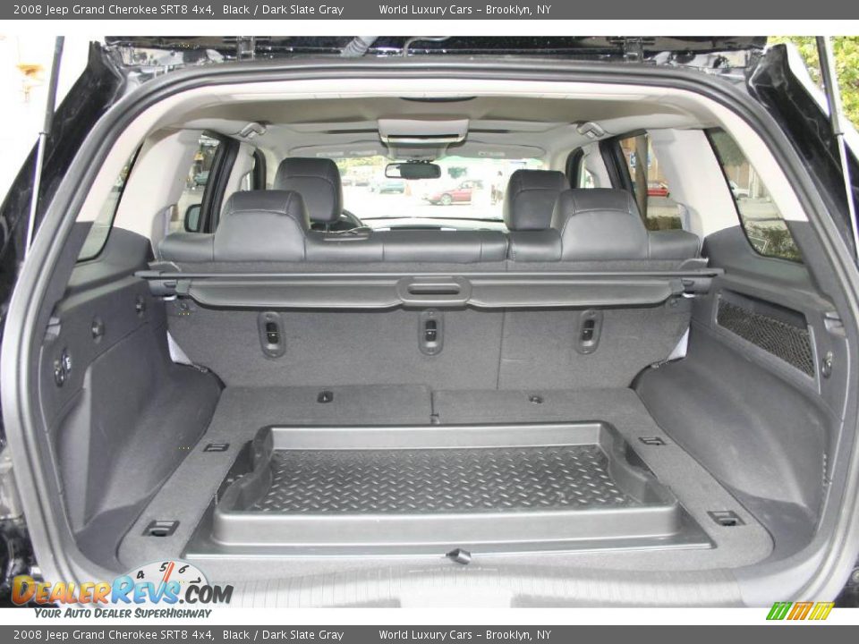 2008 Jeep Grand Cherokee SRT8 4x4 Black / Dark Slate Gray Photo #15