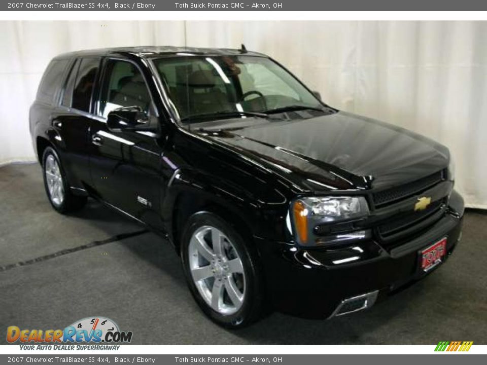 Black 2007 Chevrolet TrailBlazer SS 4x4 Photo #1