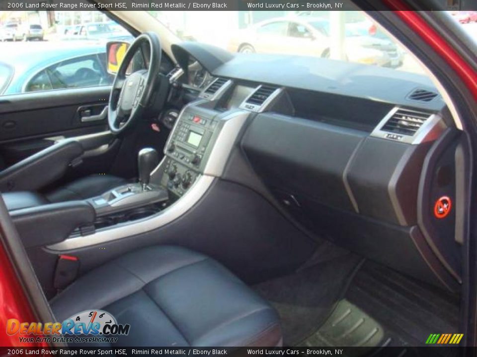 2006 Land Rover Range Rover Sport HSE Rimini Red Metallic / Ebony Black Photo #7