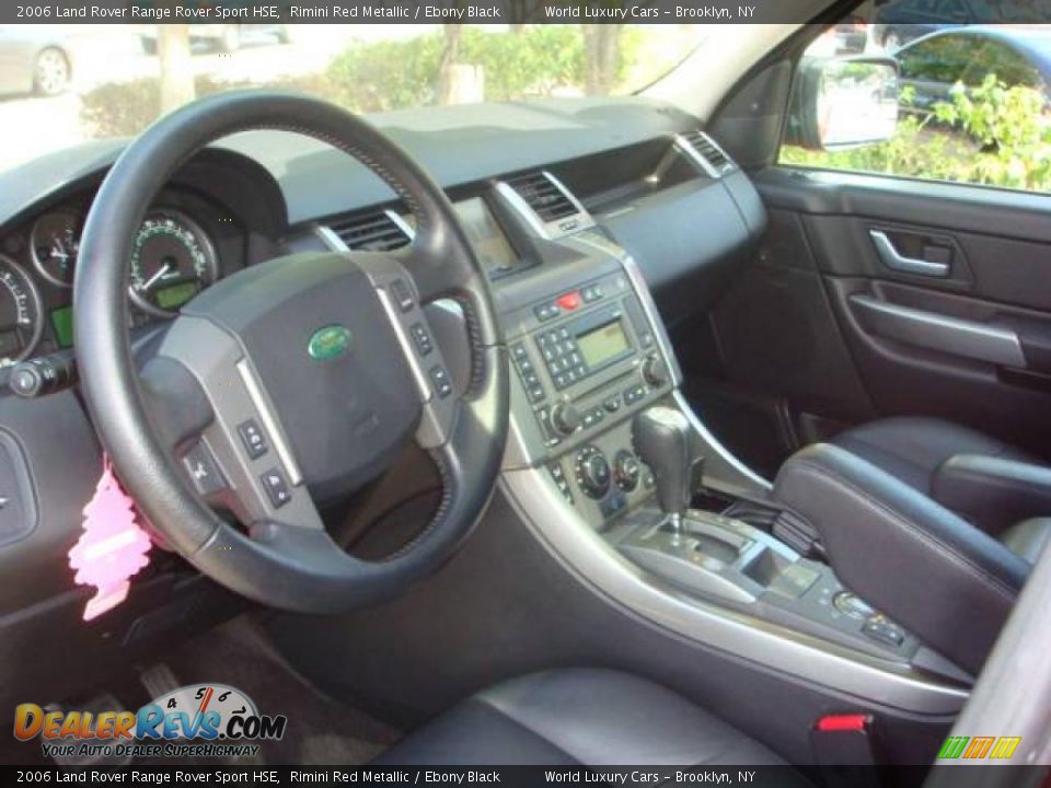2006 Land Rover Range Rover Sport HSE Rimini Red Metallic / Ebony Black Photo #8
