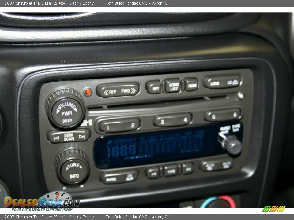 2007 Chevrolet TrailBlazer SS 4x4 Black / Ebony Photo #10