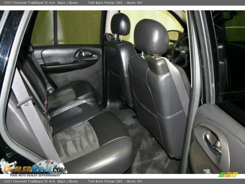 2007 Chevrolet TrailBlazer SS 4x4 Black / Ebony Photo #15