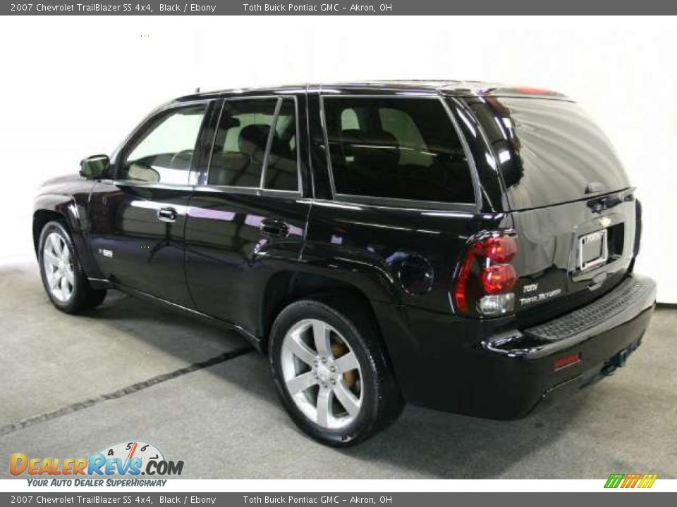 2007 Chevrolet TrailBlazer SS 4x4 Black / Ebony Photo #19