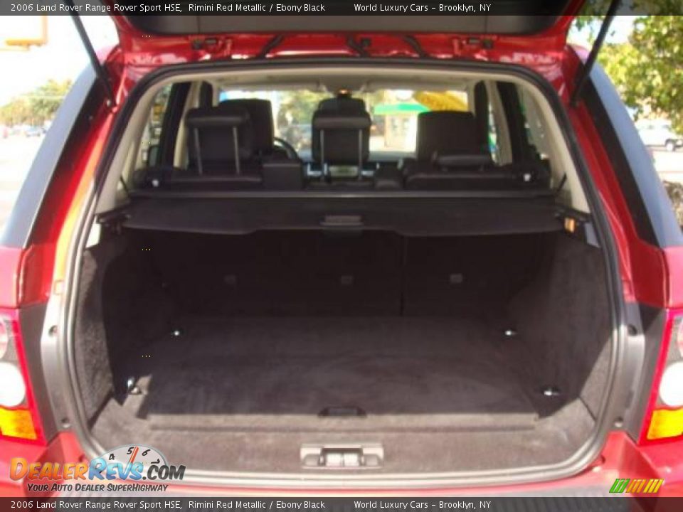 2006 Land Rover Range Rover Sport HSE Rimini Red Metallic / Ebony Black Photo #15