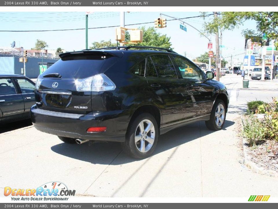 2004 Lexus RX 330 AWD Black Onyx / Ivory Photo #4
