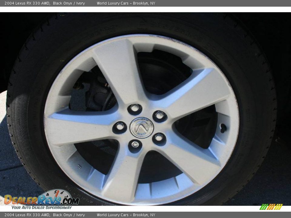 2004 Lexus RX 330 AWD Black Onyx / Ivory Photo #5