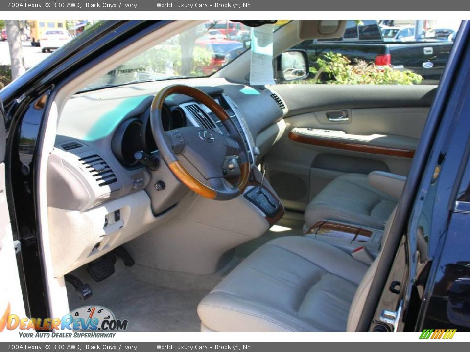 2004 Lexus RX 330 AWD Black Onyx / Ivory Photo #6