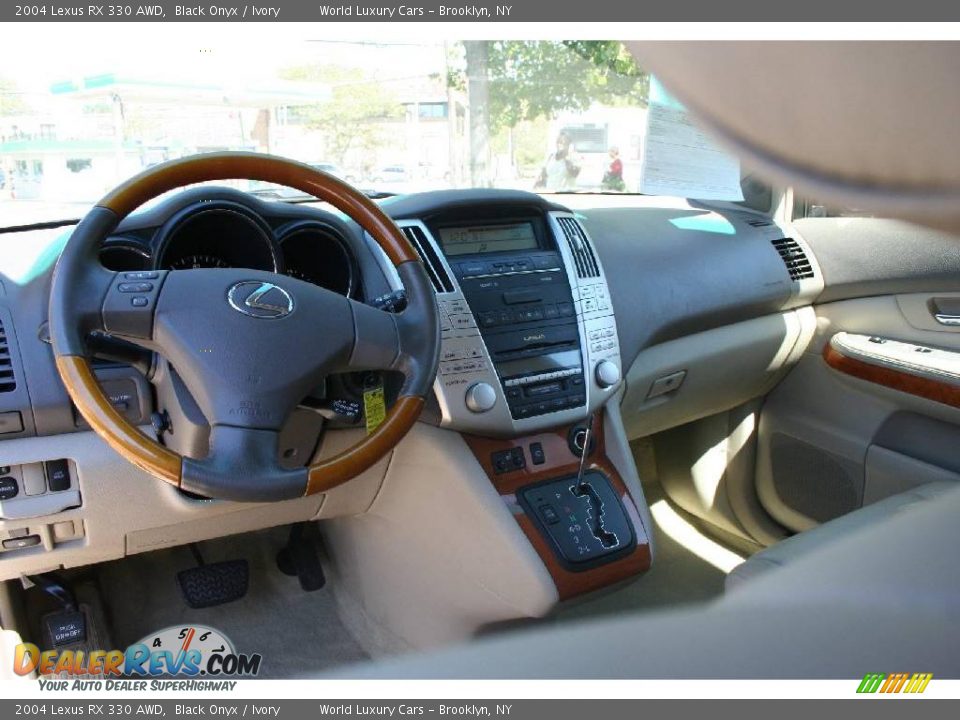 2004 Lexus RX 330 AWD Black Onyx / Ivory Photo #8