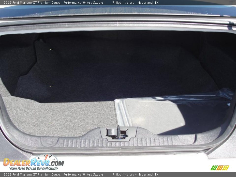 2012 Ford Mustang GT Premium Coupe Trunk Photo #19