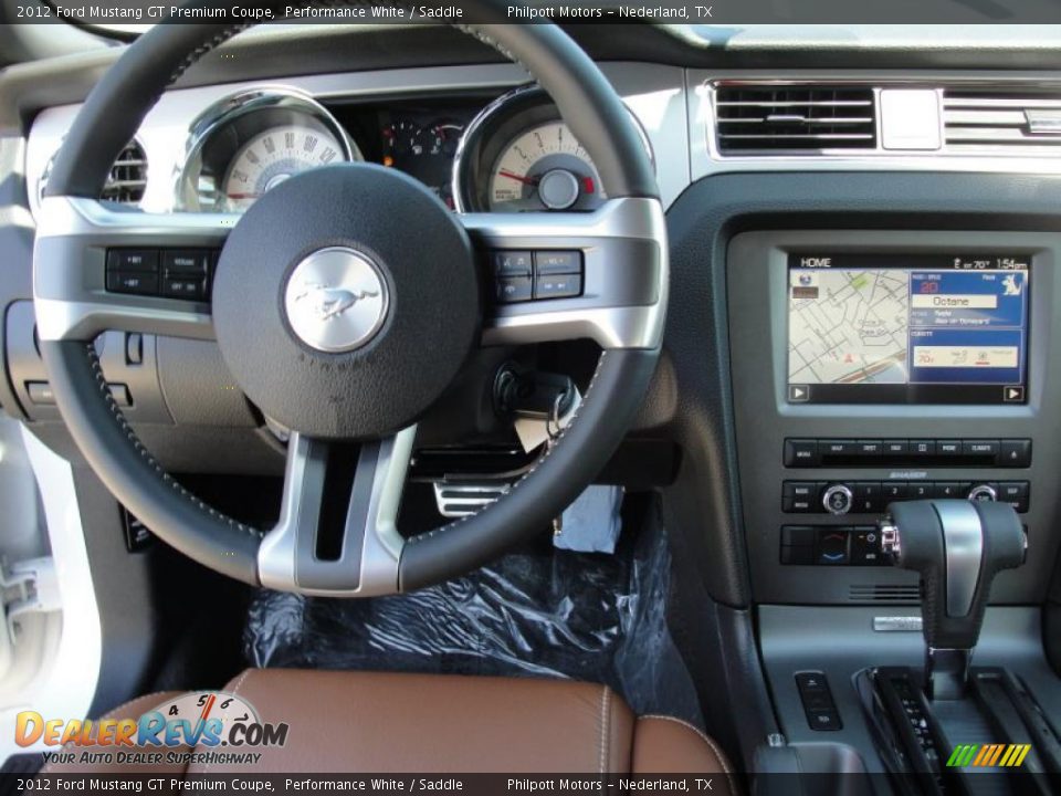 Dashboard of 2012 Ford Mustang GT Premium Coupe Photo #26