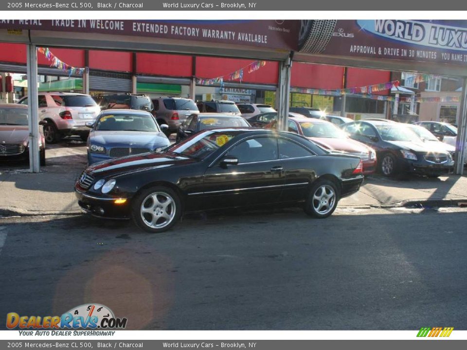 2005 Mercedes-Benz CL 500 Black / Charcoal Photo #1