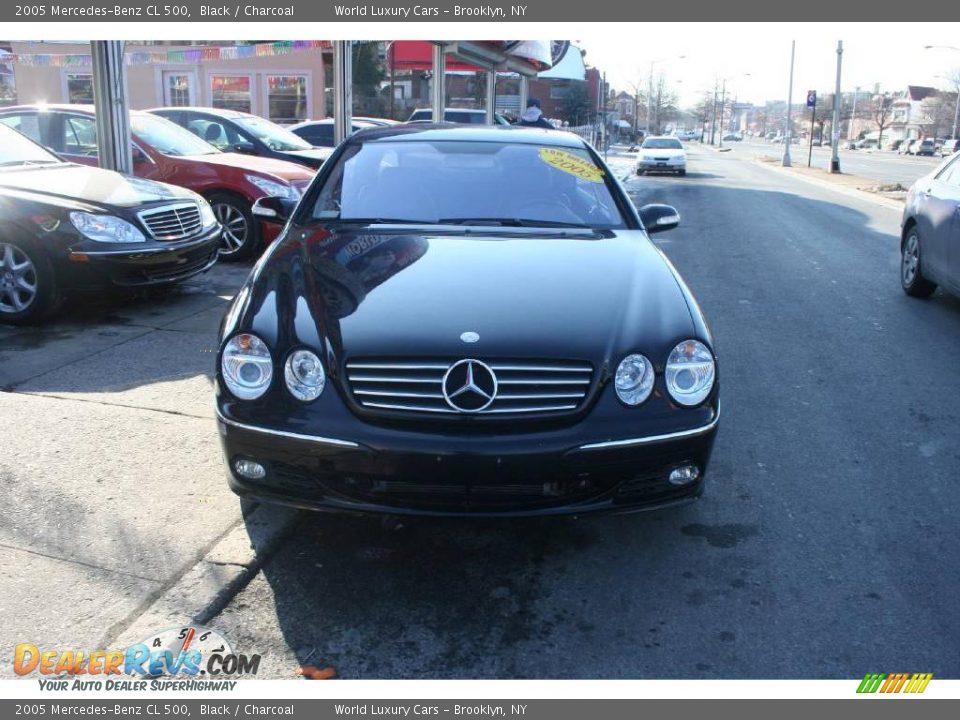 2005 Mercedes-Benz CL 500 Black / Charcoal Photo #3