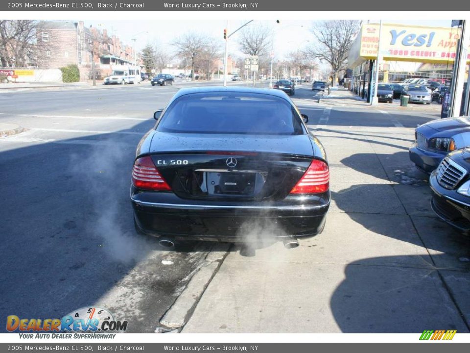 2005 Mercedes-Benz CL 500 Black / Charcoal Photo #5