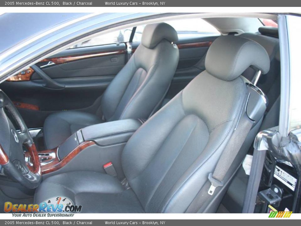 2005 Mercedes-Benz CL 500 Black / Charcoal Photo #9
