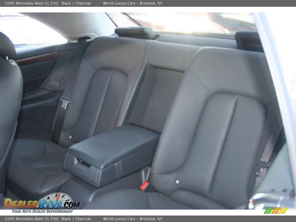 2005 Mercedes-Benz CL 500 Black / Charcoal Photo #10