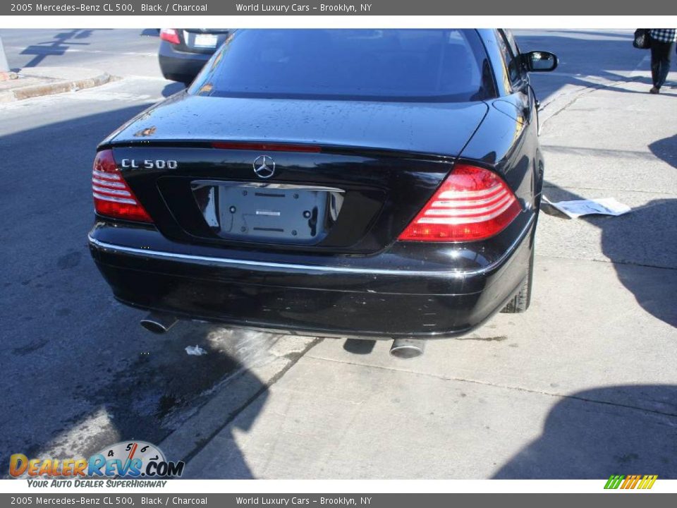 2005 Mercedes-Benz CL 500 Black / Charcoal Photo #15