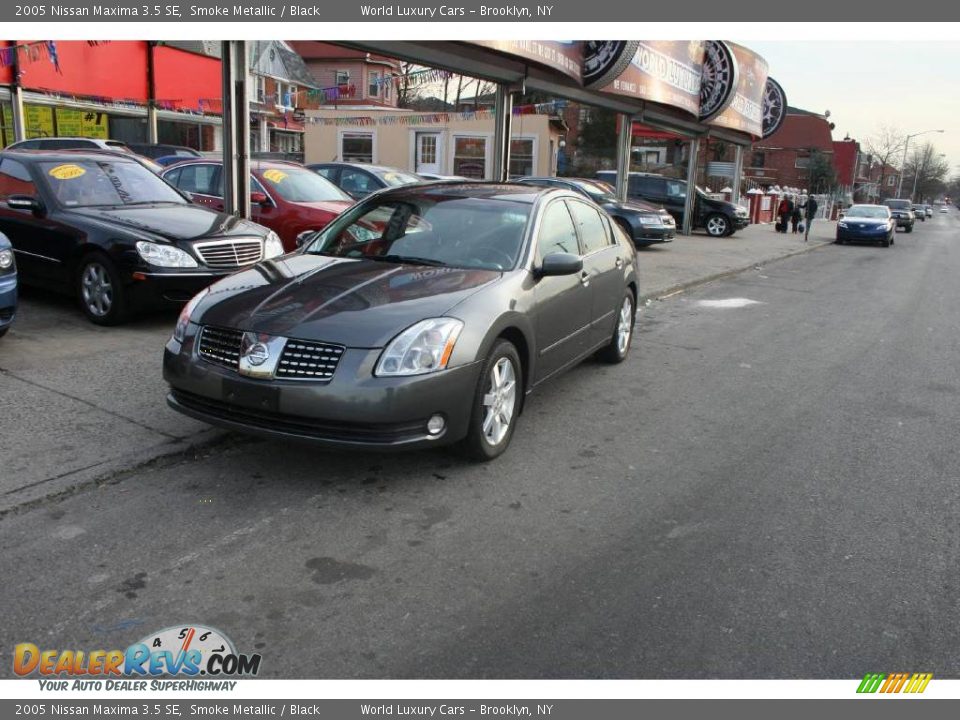 2005 Nissan Maxima 3.5 SE Smoke Metallic / Black Photo #2