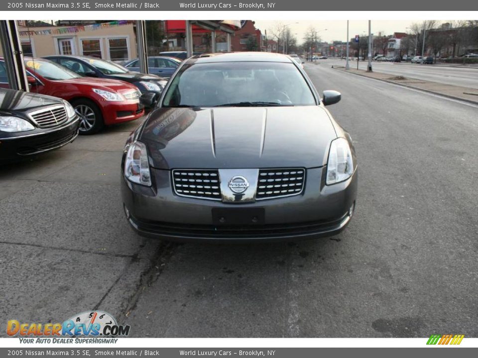 2005 Nissan Maxima 3.5 SE Smoke Metallic / Black Photo #3