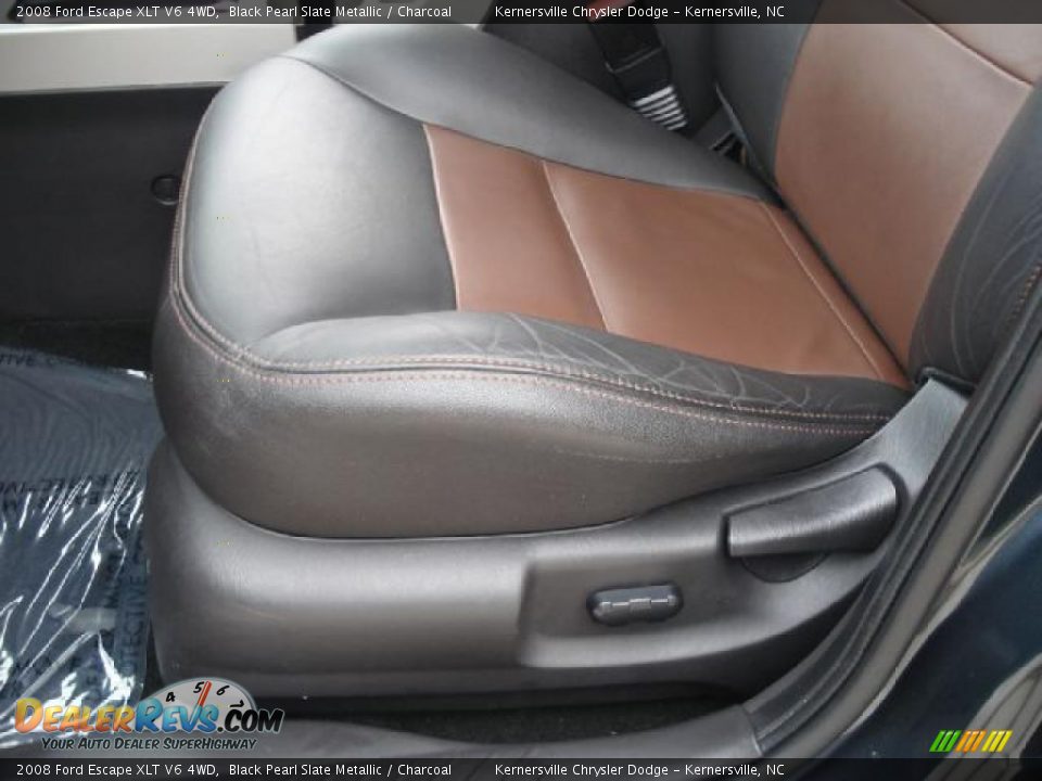 Charcoal Interior 2008 Ford Escape Xlt V6 4wd Photo 10