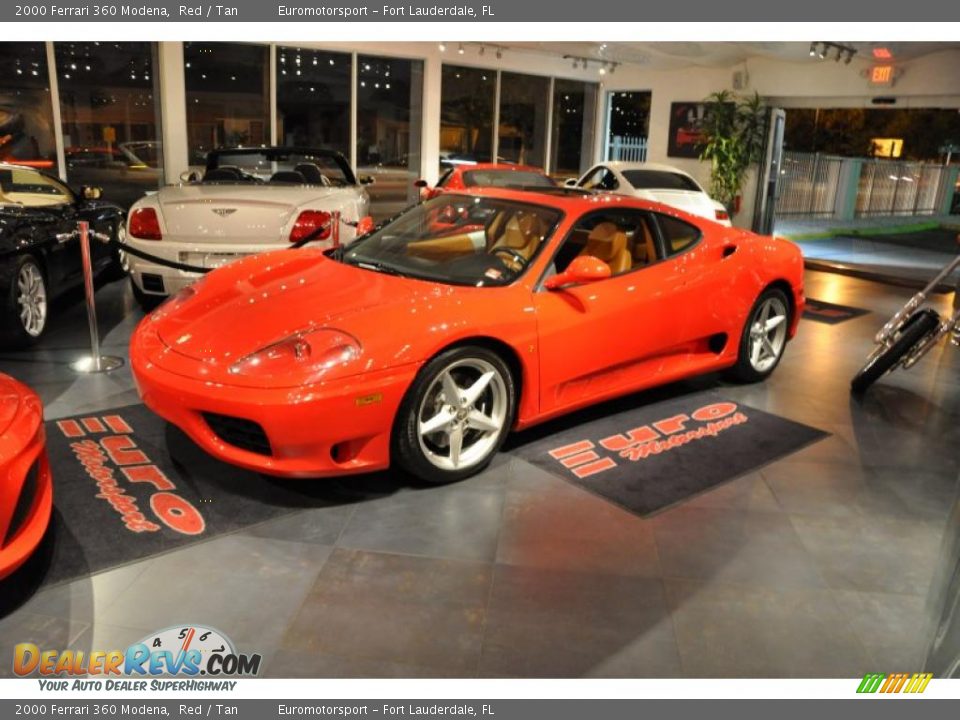 2000 Ferrari 360 Modena Red / Tan Photo #1