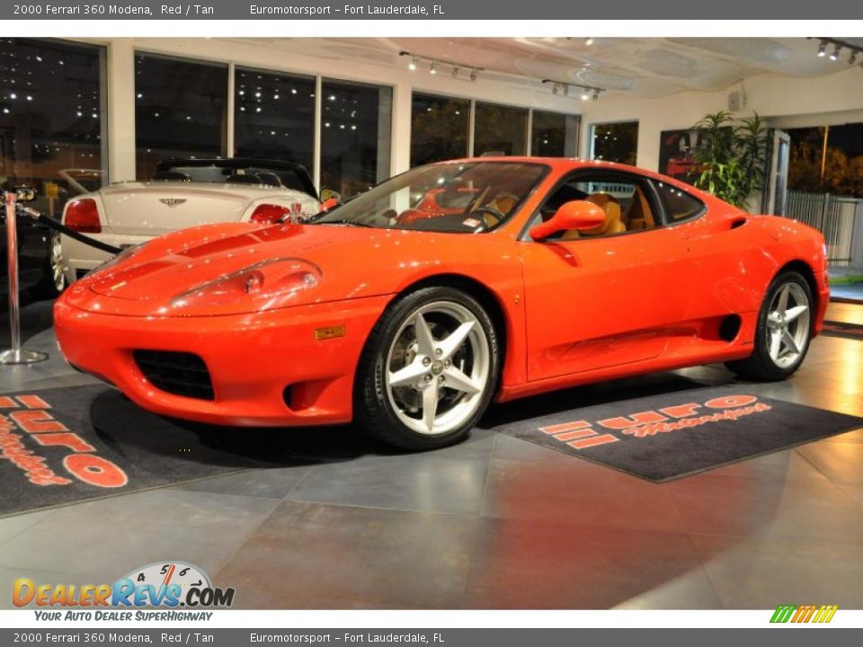 2000 Ferrari 360 Modena Red / Tan Photo #2