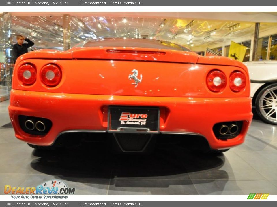 2000 Ferrari 360 Modena Red / Tan Photo #5