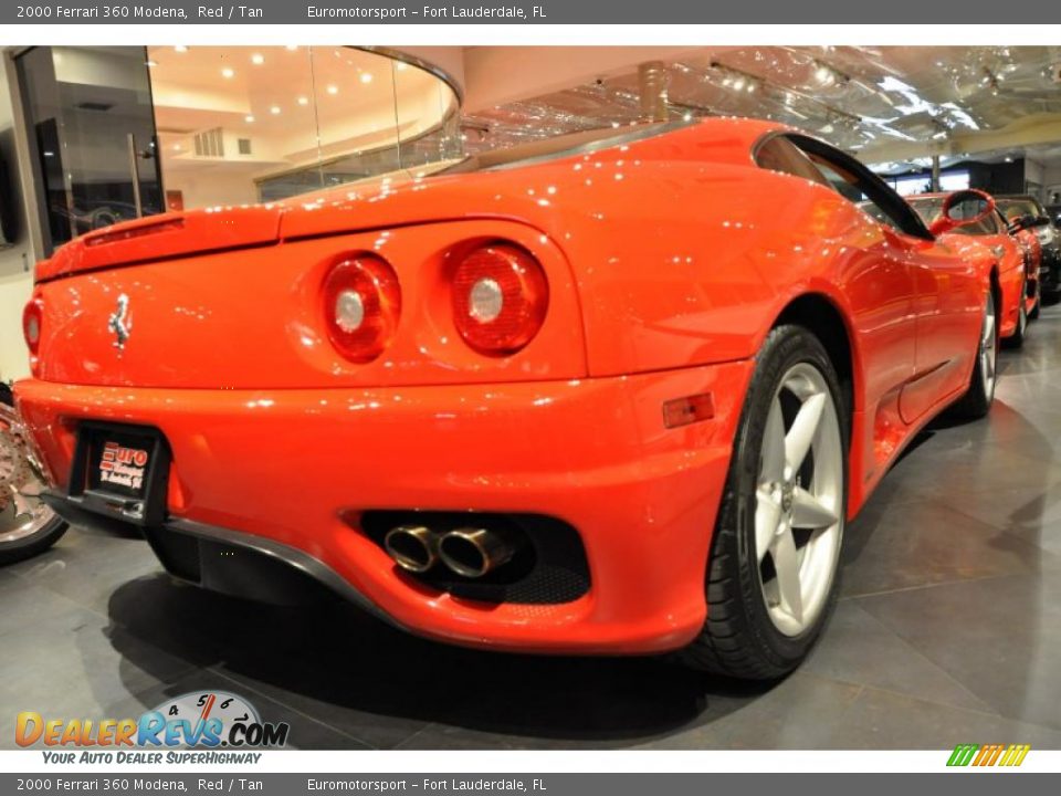 2000 Ferrari 360 Modena Red / Tan Photo #6
