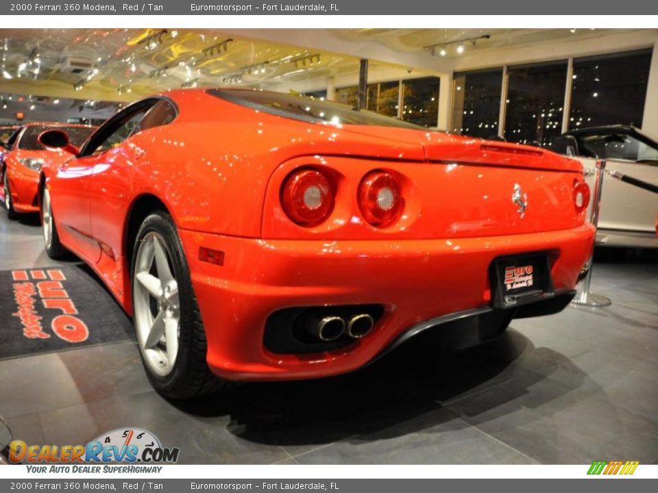2000 Ferrari 360 Modena Red / Tan Photo #7