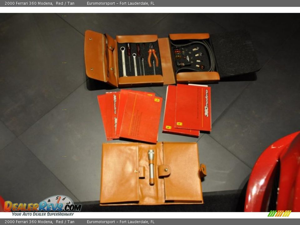 2000 Ferrari 360 Modena Red / Tan Photo #8