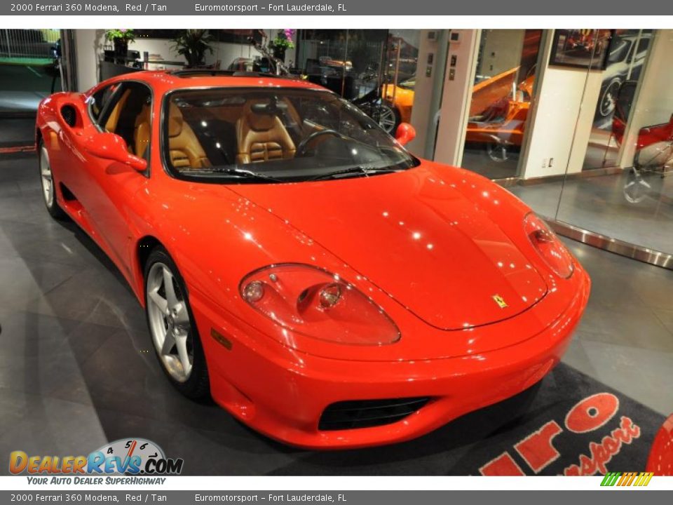 2000 Ferrari 360 Modena Red / Tan Photo #23