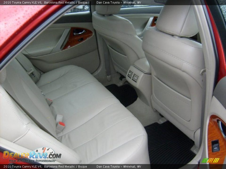 2010 Toyota Camry XLE V6 Barcelona Red Metallic / Bisque Photo #8