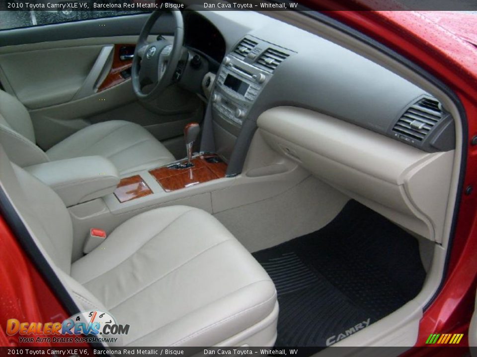 2010 Toyota Camry XLE V6 Barcelona Red Metallic / Bisque Photo #9