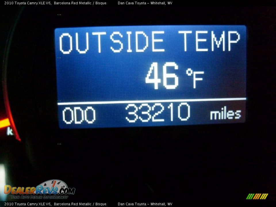 2010 Toyota Camry XLE V6 Barcelona Red Metallic / Bisque Photo #15